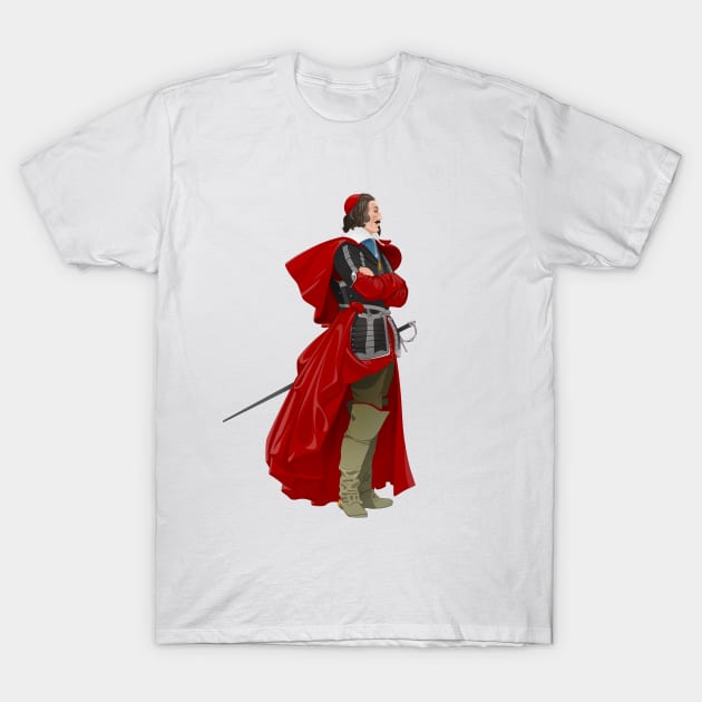 Cardinal Richelieu T-Shirt by VermilionBlond